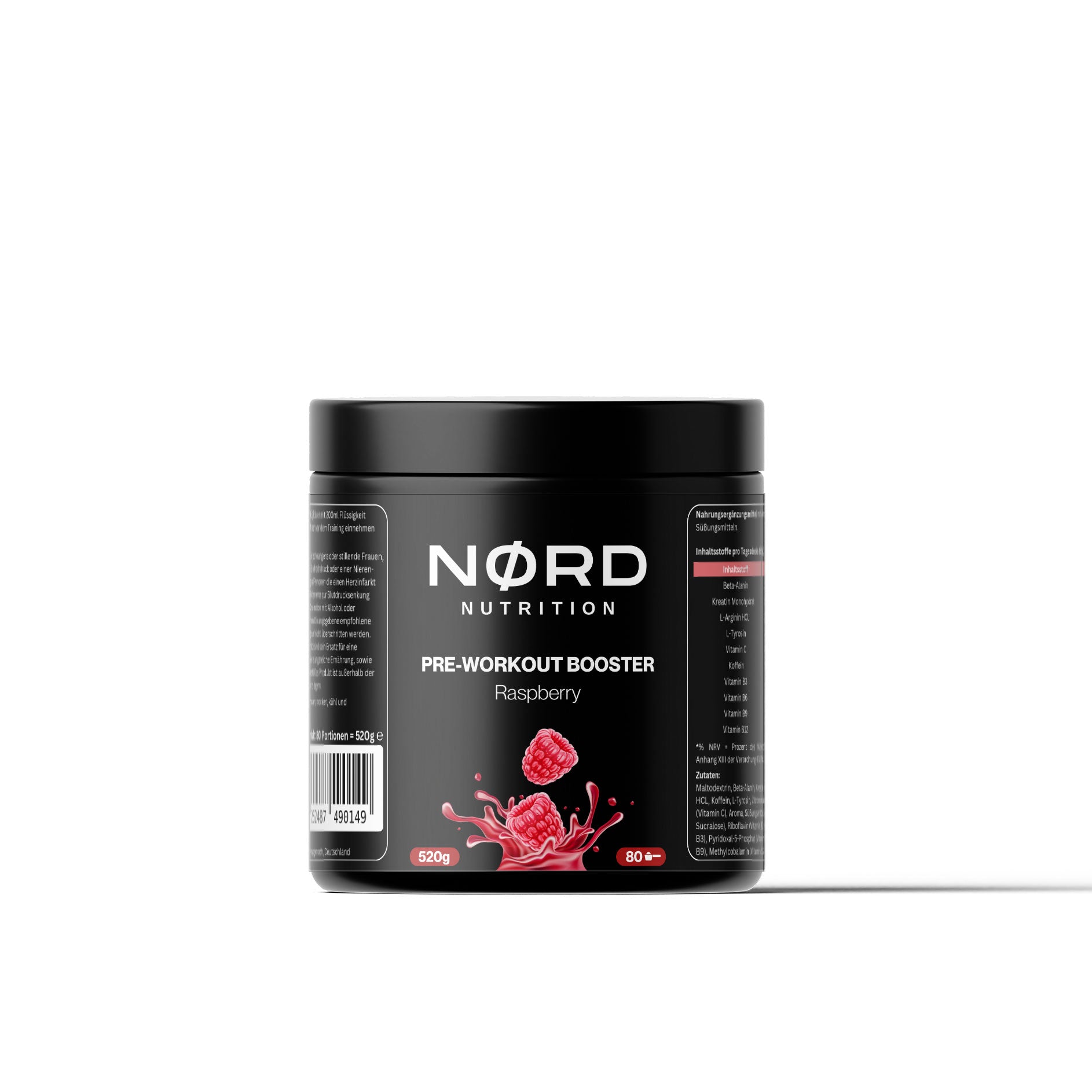 Pre-Workout Booster - Raspberry