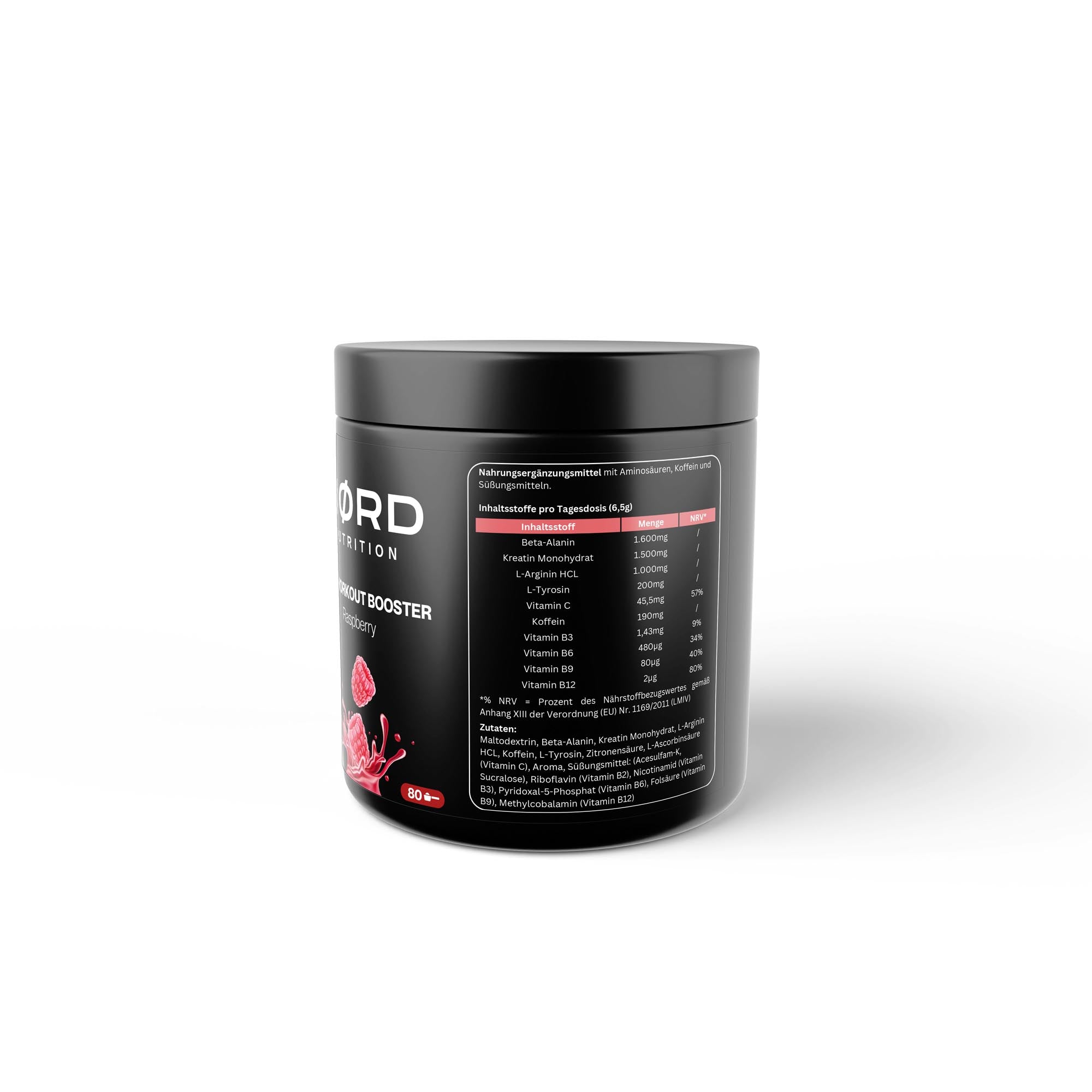 Pre-Workout Booster - Raspberry