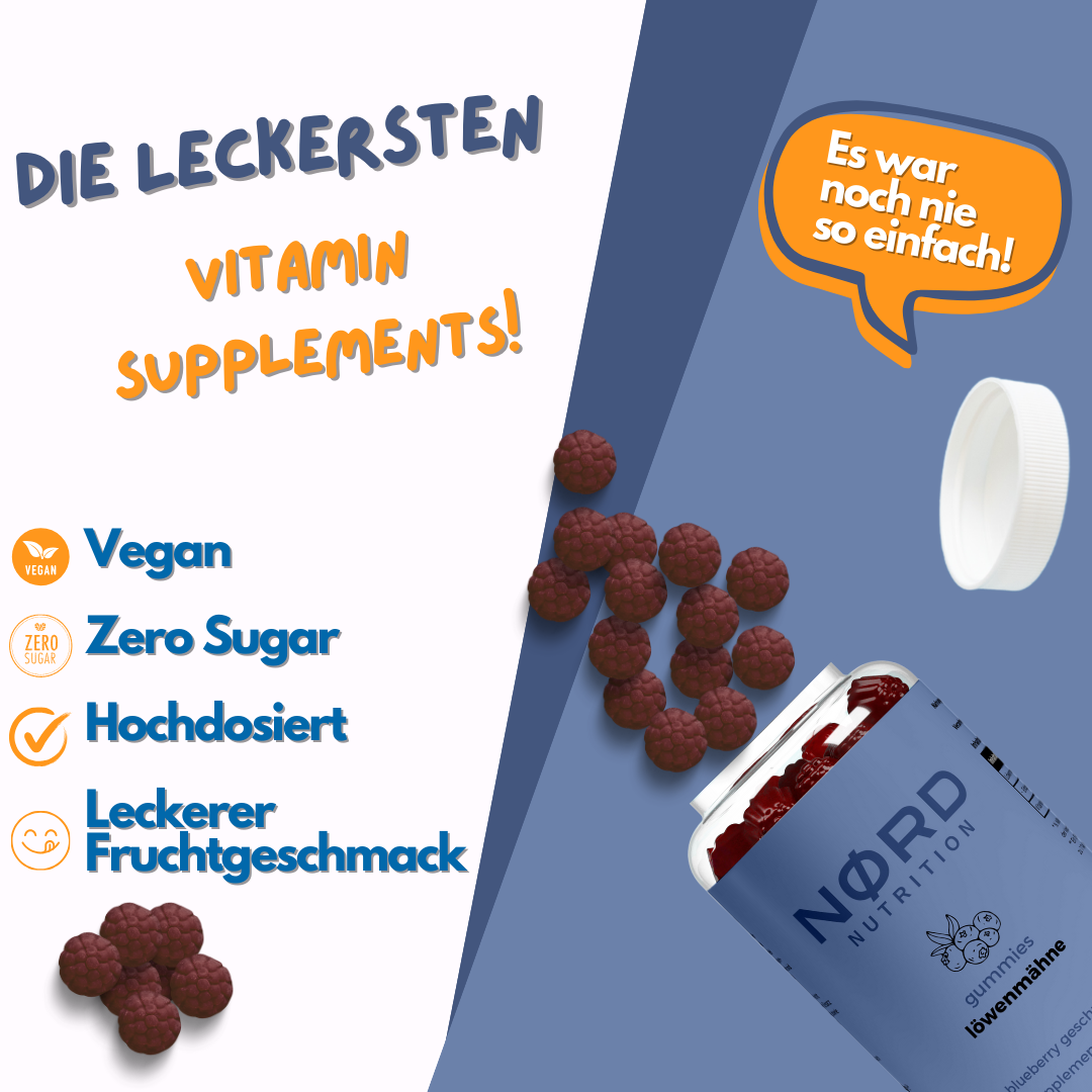 Löwenmähne Gummies