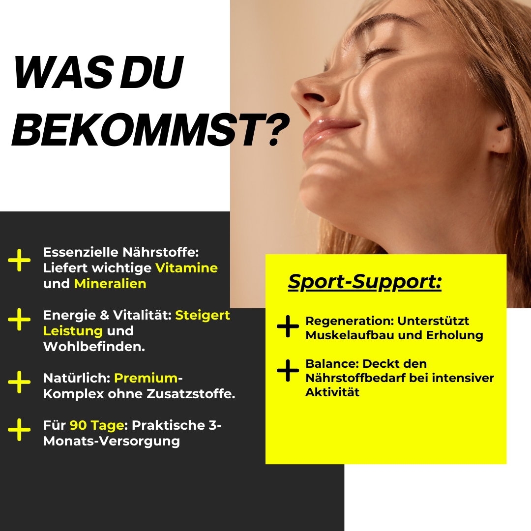 Multivitamin und Mineral Komplex