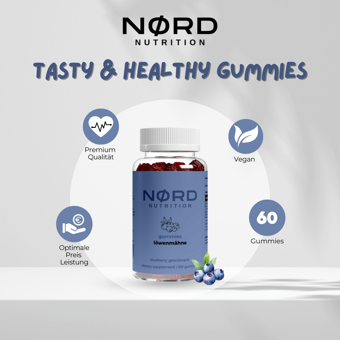 Löwenmähne Gummies